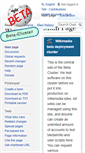 Mobile Screenshot of deployment.wikimedia.beta.wmflabs.org